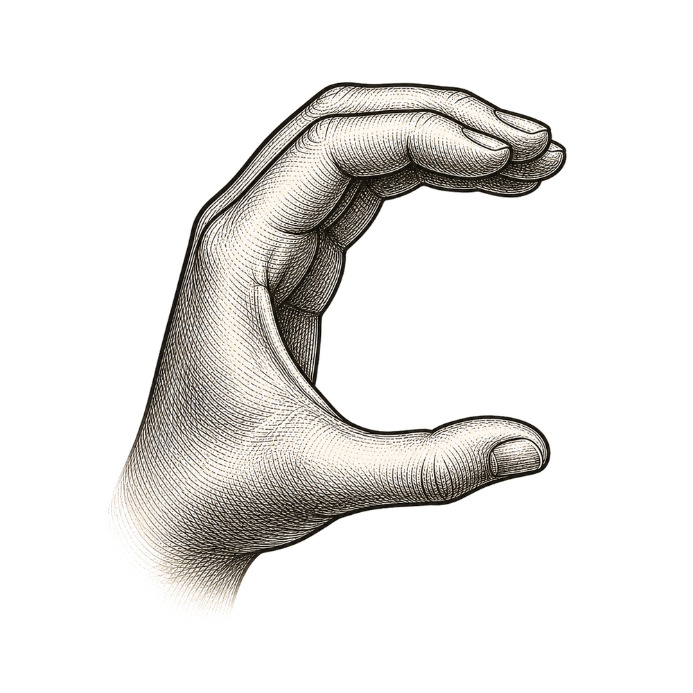 The “C” to request a clarification with a question or comment
