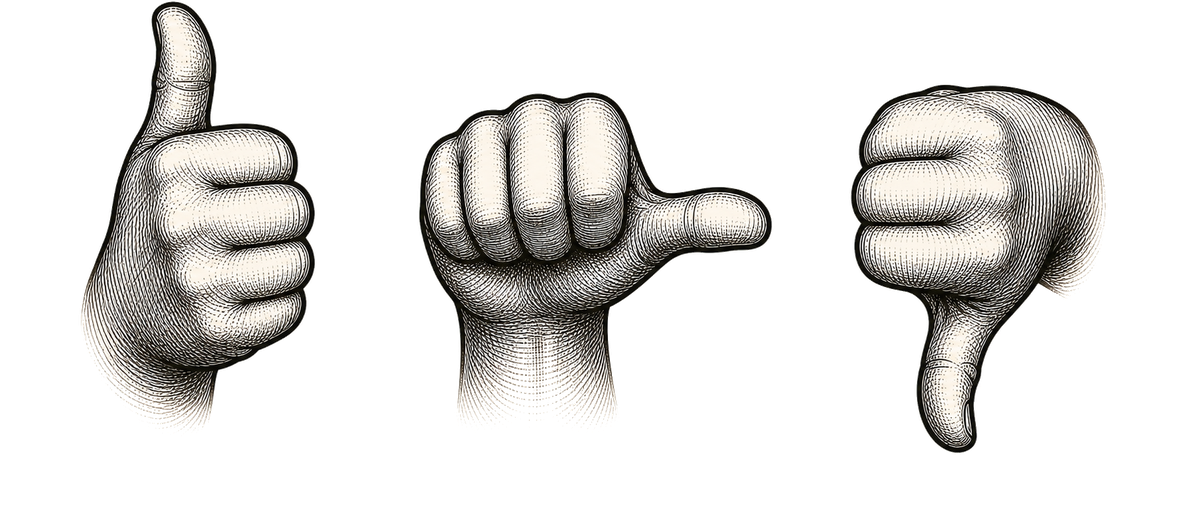 "Roman voting" to gain consensus or feedback
